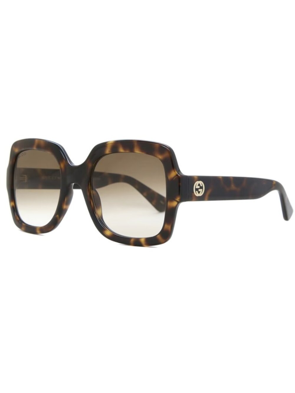 NEW GUCCI GG1337S 003 Tortoise Rectangle Sunglasses